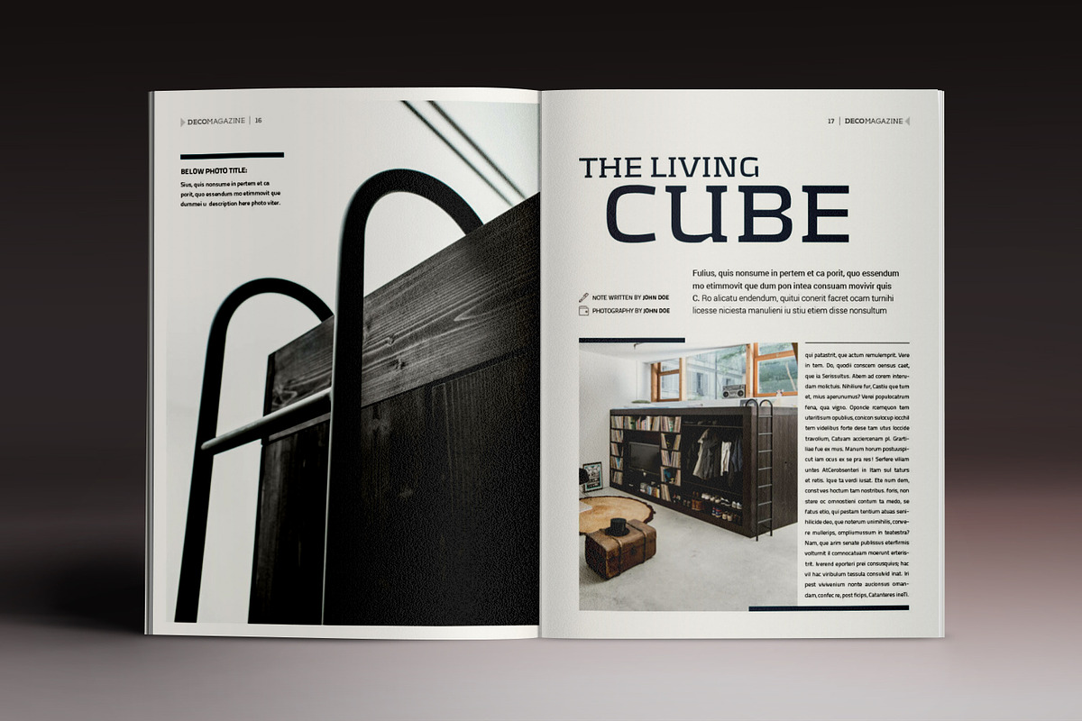 Multipurpose Magazine 2, a Magazine Template by Luuqas Design (Photo 9 of 22)