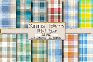 Summer Patterns for Vacation, a Texture Illustration by DreamPrint404