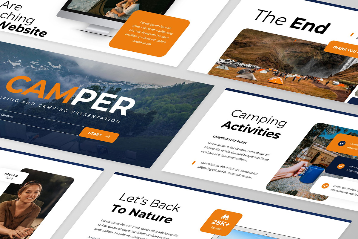 Camping - Outdoor Activity Keynote, a Presentation Template by GraphauseProject (Photo 5 of 6)