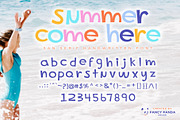 Summer Come Here, a Handwritten Font by fancypandadesign (Thumbnail 1 of 3)
