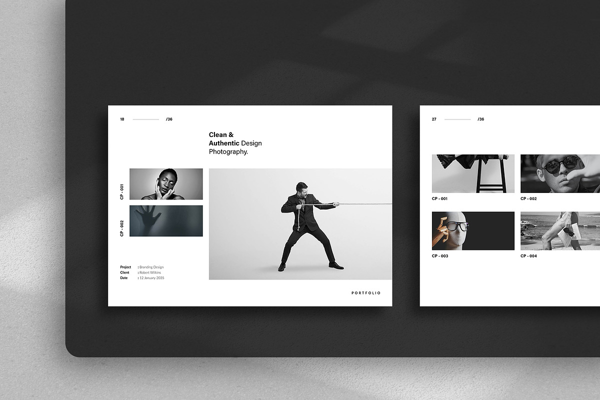 Photography Portfolio Template, a Brochure Template by TemplateFolio-Shop (Photo 16 of 20)