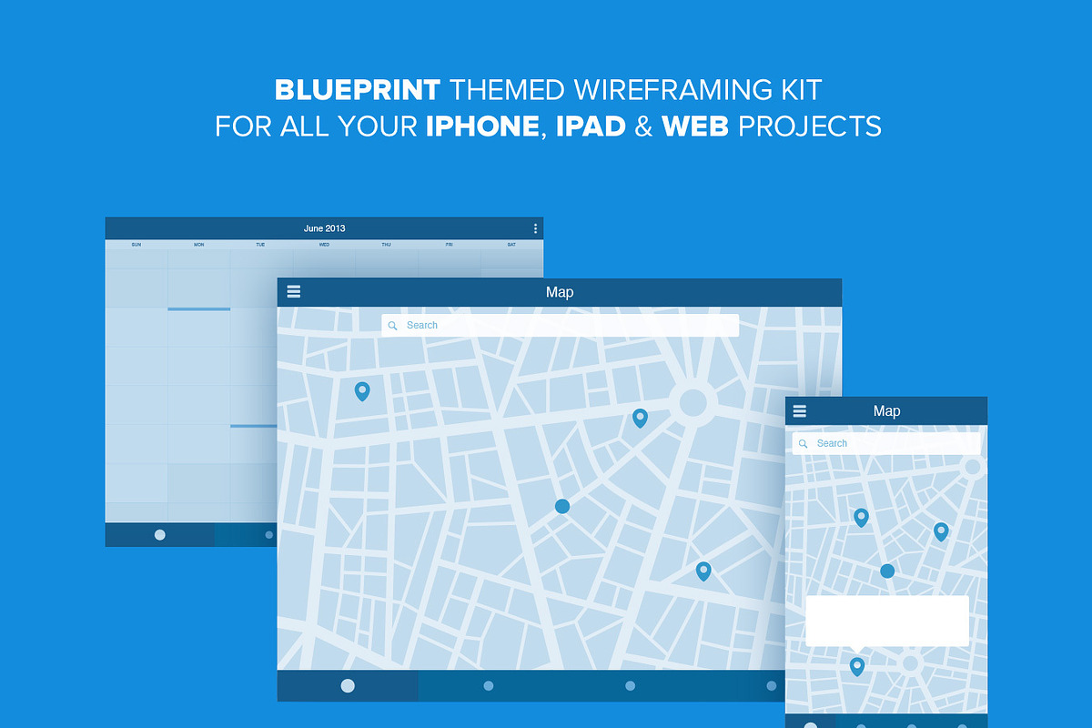 Wireframe Kit - V1, a Templates & Theme by UI8 (Photo 2 of 5)