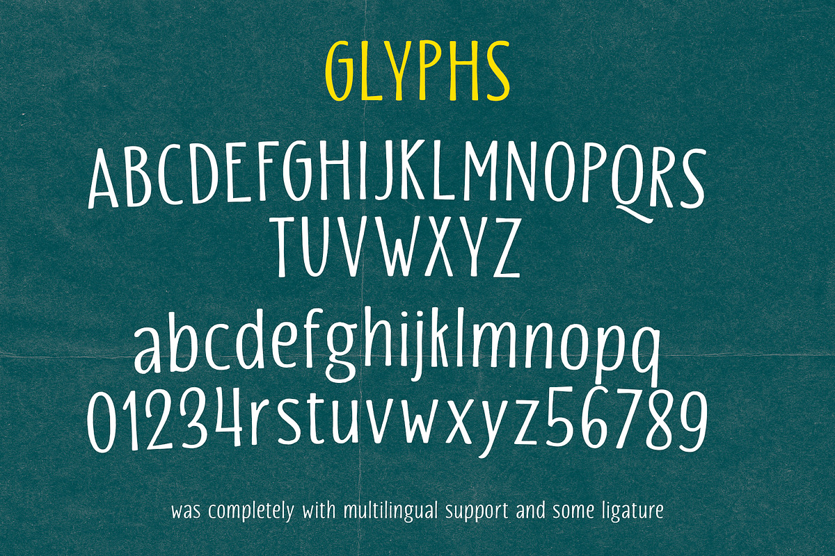 Grizella Sans And Script, a Sans Serif Font by Ryan Prasetya (Photo 6 of 8)