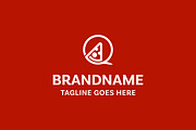 Letter Q Pizza Line Logo, a Branding & Logo Template by Pray Art Design Studio (Thumbnail 2 of 2)