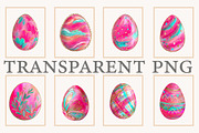 Brushstroke Whimsical Easter Egg cli, an Illustration by Designworld (Thumbnail 8 of 9)