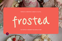 Frosted | Imperfect Handwritten Font