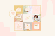 Pastel vibes | Social Media Kit, a Social Media Template by Mila Estudio (Thumbnail 6 of 7)