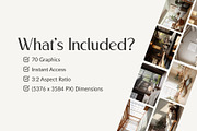 Aesthetic Japandi Home Interiors, an Architecture Photo by HipFonts (Thumbnail 2 of 11)