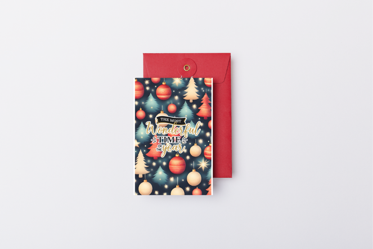 Christmas Card Designs Bundle 5, a Card Template by Jay Major Designs (Photo 4 of 10)