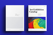 Art Exhibition Catalog Template, a Brochure Template by E-Type (Thumbnail 7 of 7)