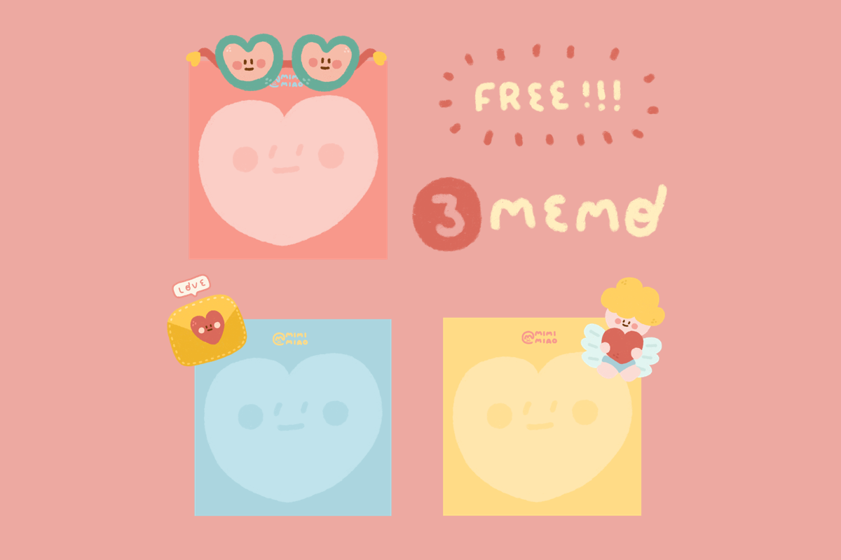 Valentine Sticker for Goodnotes, an Illustration by mimimeow (Photo 3 of 3)