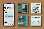 Banking Service Social Media Post, a Social Media Template by MightyDesign (Thumbnail 2 of 8)