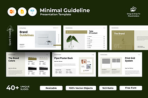 Brand Guideline Presentation, a Presentation Template by Spark_Creative