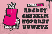 Vandal Street Graffiti Font, a Symbol Font by alit design (Thumbnail 4 of 23)