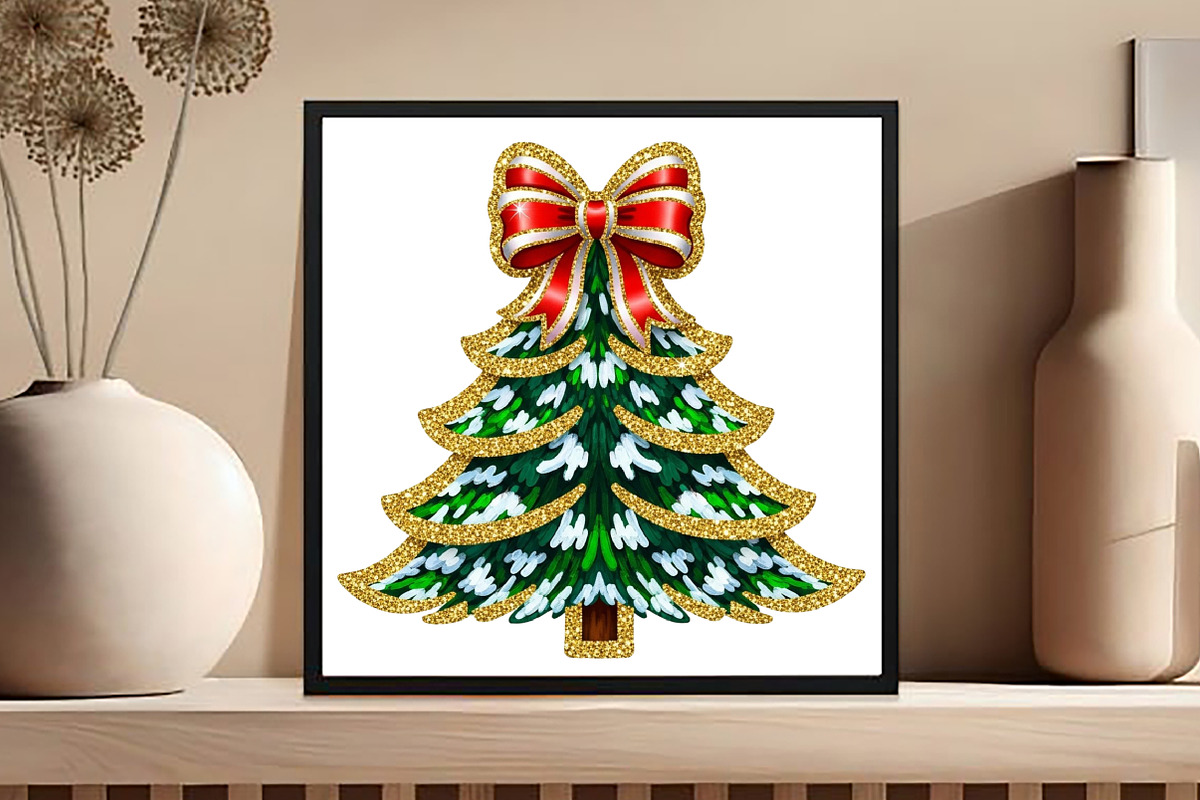 Christmas Tree PNG, an Illustration by Black Bird Studio (Photo 4 of 4)