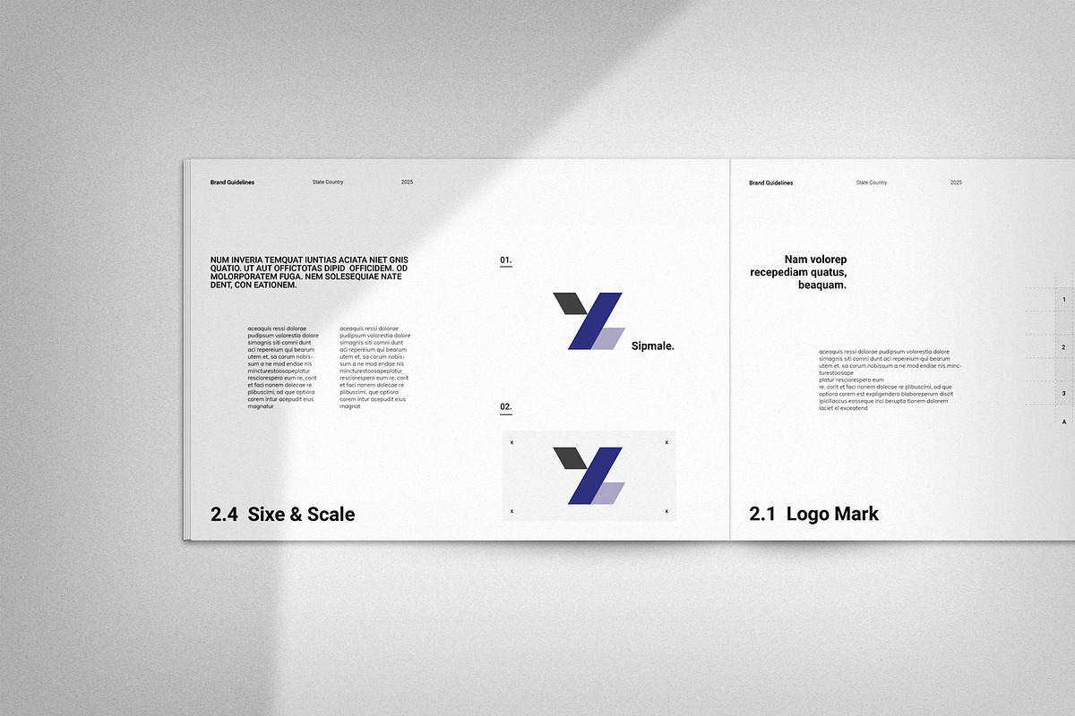 Brand Guidelines, a Brochure Template by metastudio38 (Photo 4 of 9)