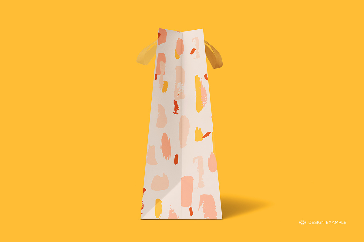 Carrier Size Gift Bag Mock-up, a Print Template by Branda Keeps (Photo 8 of 17)
