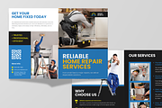 Home Repair Bifold Brochure, a Brochure Template by Annora Studio (Thumbnail 2 of 6)