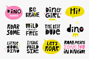 Dinoland - cute dinos collection, an Animal Illustration by Olia (Thumbnail 4 of 12)