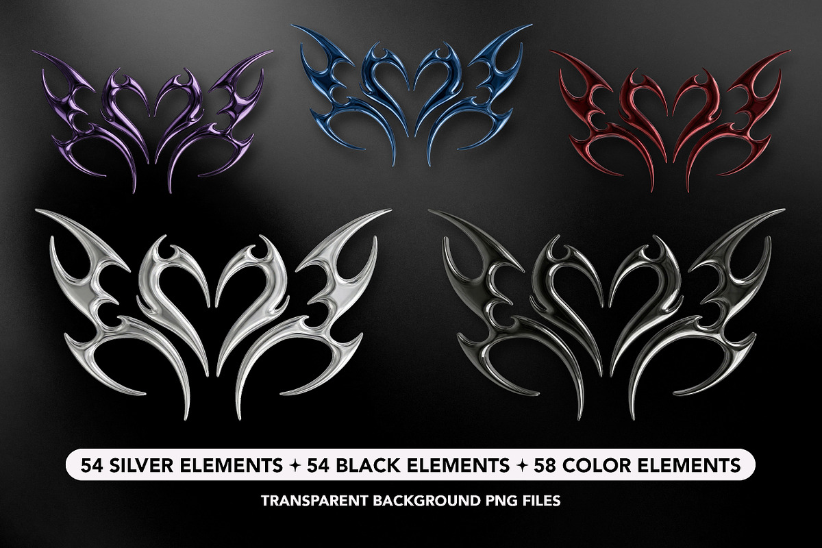 166 Metallic Elements, an Object Graphic by Vicccky (Photo 2 of 7)