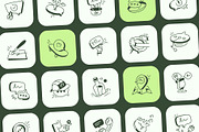 Communication Animated Icons, an Outline Icon by Vectors Market (Thumbnail 4 of 5)