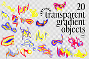 90s Midnight Rave Gradients, a Texture Graphic by angelainthefields (Thumbnail 3 of 9)