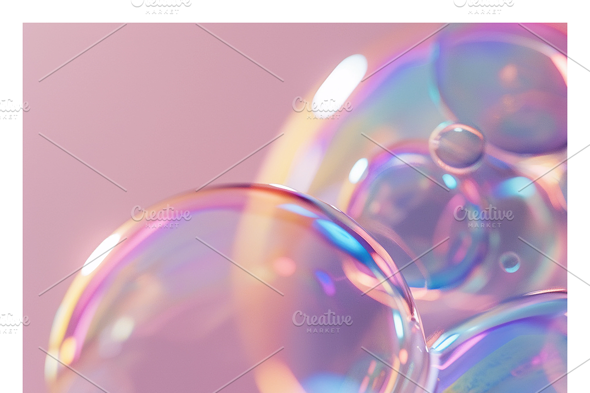 Buri Co - Iridescent Soap Bubbles, a Decorative Illustration by milatovar (Photo 20 of 22)