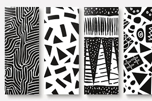 Creative Geometric Pattern Set, a Graphic by Designs_River