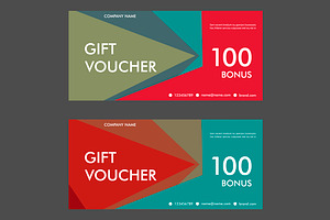 Template Gift Voucher Vol.5