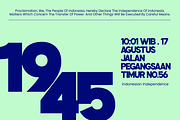 Rokiest Complete Family, a Sans Serif Font by Fitrah Type (Thumbnail 7 of 15)