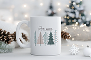 Boho Christmas Trees PNG Bundle, a Seasonal Illustration by LemonDesign (Thumbnail 11 of 12)