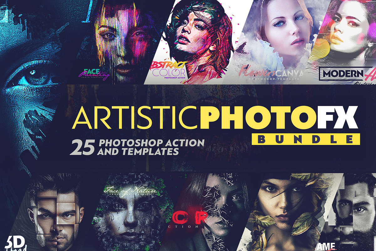Artistic Photo FX Bundle, an Action Add-On by Amorjesu.com (Photo 2 of 26)