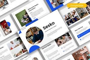 Sesco – Education Google Slide, a Presentation Template by kreatifreya