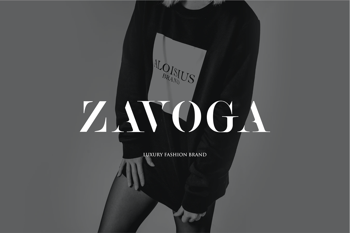 VOLUX - Luxury Branding, a Serif Font by Vroz Studio (Photo 2 of 9)