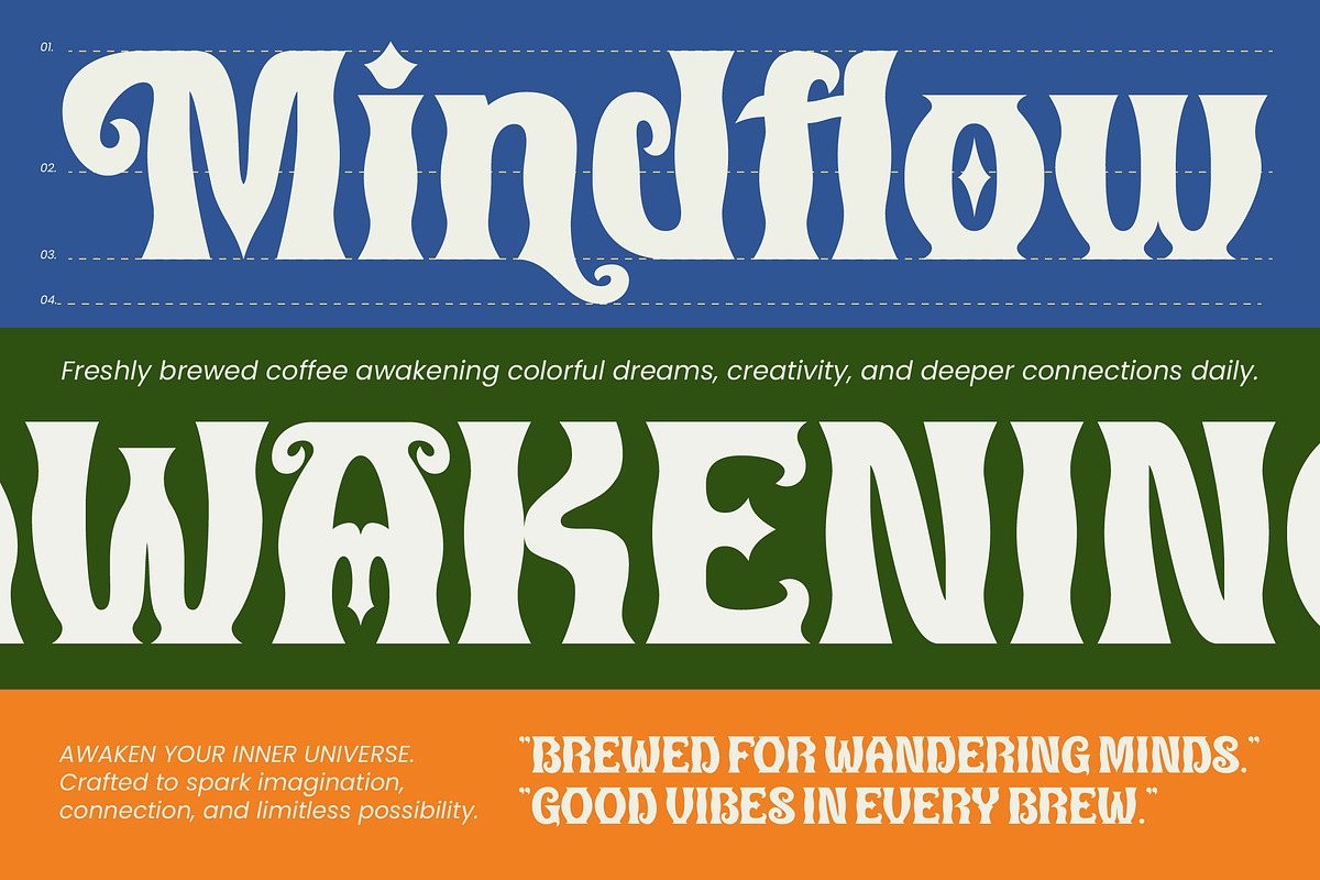 Alchemy Mirage Vintage Psychedelic, a Serif Font by timelesstype.co (Photo 3 of 10)