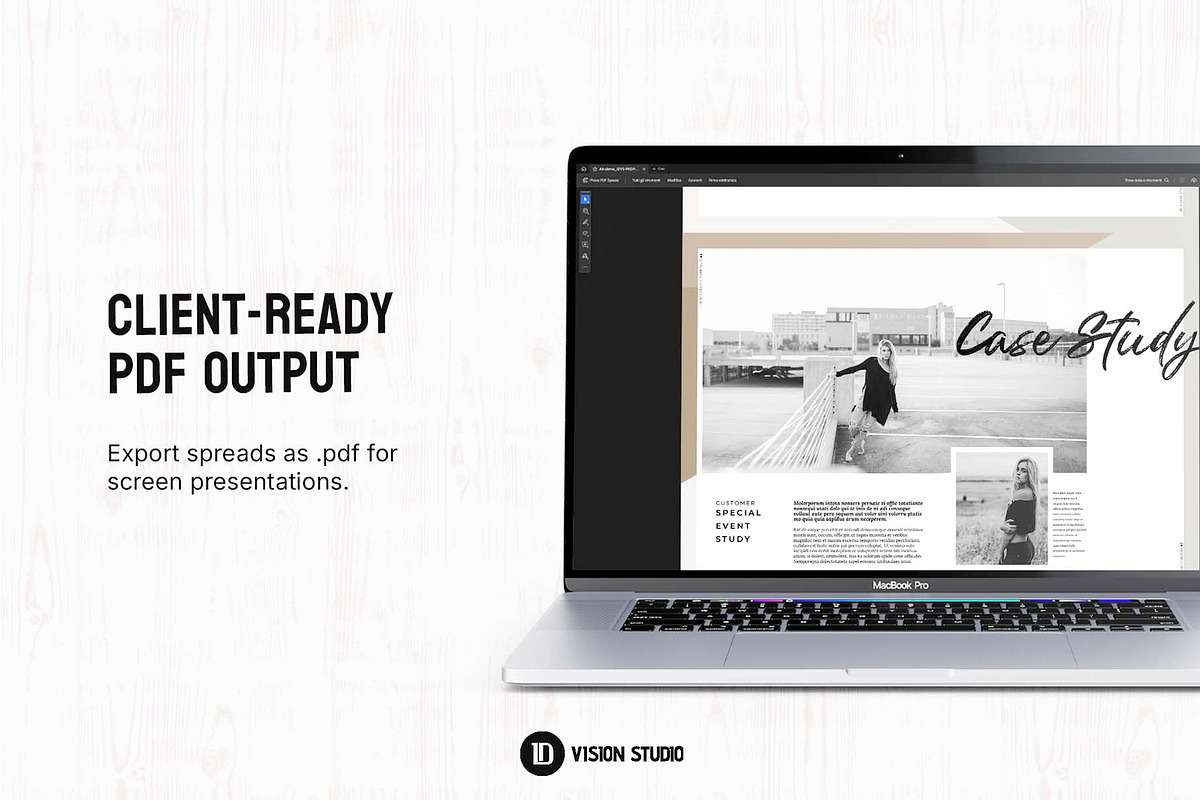 Photography Portfolio Canva InDesign, a Brochure Template by ID Vision Studio (Photo 12 of 16)