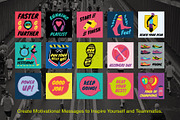 Running Graphics and Logos Pack, a Food Illustration by Wingsart Studio (Thumbnail 5 of 11)