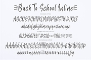 Back To School - Outline & Inline, a Handwritten Font by NJ Studio (Thumbnail 9 of 10)