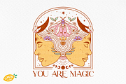 Boho Mystical PNG Sublimation Bundle, a Seasonal Illustration by LemonDesign (Thumbnail 8 of 12)