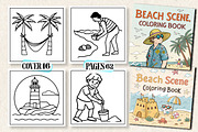 Beach Scene Coloring Book, an Arts & Entertainment Photo by Wow Magic (Thumbnail 1 of 3)