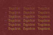 Bageshron Blackletter Font Family, a Blackletter Font by Enxyclo Studio (Thumbnail 2 of 27)