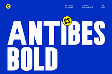 CS Antibes – Bold Sans Serif
