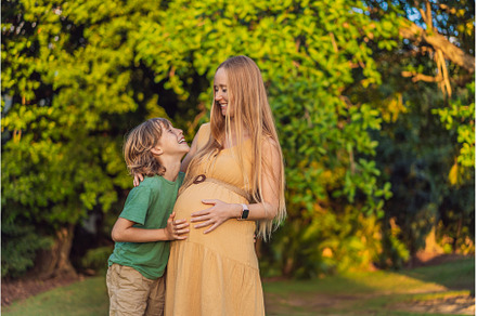 Heartwarming outdoor bonding as a, a Person Photo by Elizaveta Galitskaya