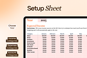 Budget Planner for Google Sheets, a Templates & Theme by vitalinagerman (Thumbnail 2 of 11)