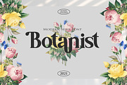 Botanist | Modern Serif, a Serif Font by Sohel Studio (Thumbnail 1 of 15)