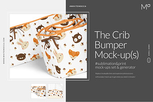 Crib Bumper Mock-ups Set Generator