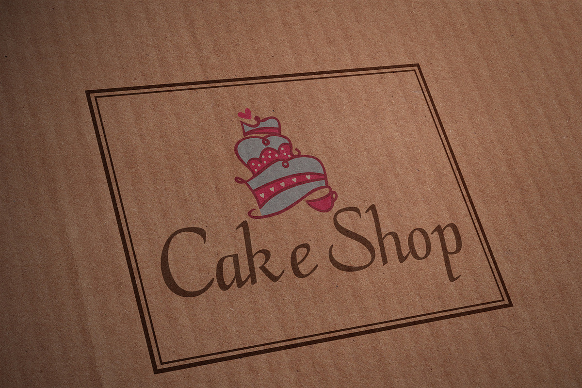 Cake Shop Logo Template, a Branding & Logo Template by Raj Shop (Photo 3 of 5)