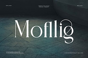 Mofllig Modern Ligature Serif Font, a Serif Font by Perfectype (Thumbnail 1 of 8)