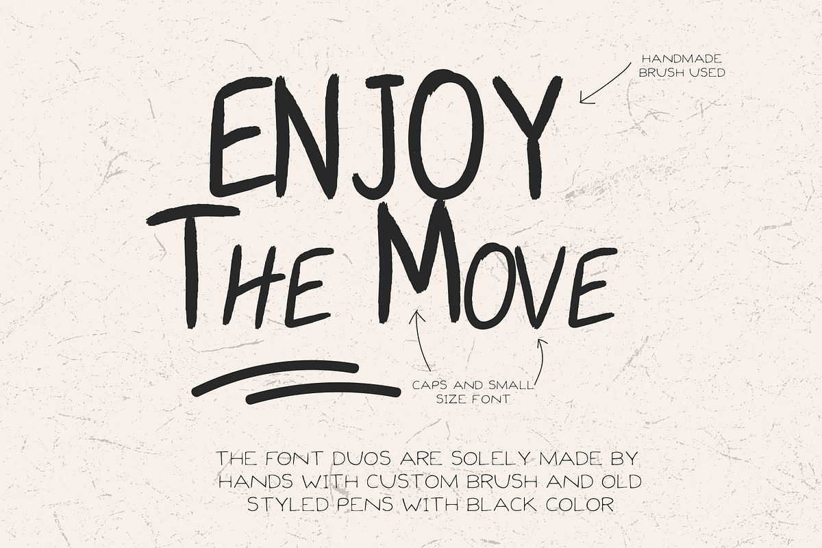 Sunbay Brsuh + Baloo Font Collection preview 5