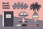 Lithotone Dstrssd Pattern Swatches, a Pattern Graphic by True Grit Texture Supply (Thumbnail 2 of 8)